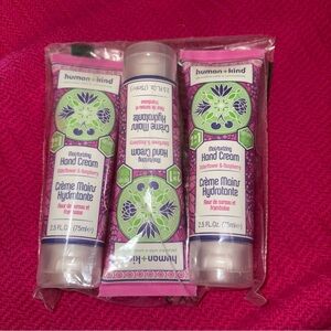 Humankind Moisturizing Hand Cream Set - Pink and Green